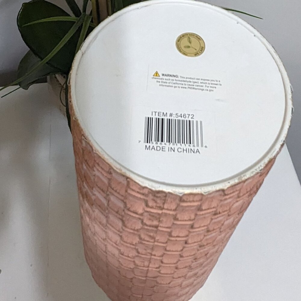 Metalic  Vase Bottle Rustic - Picture 4 of 5